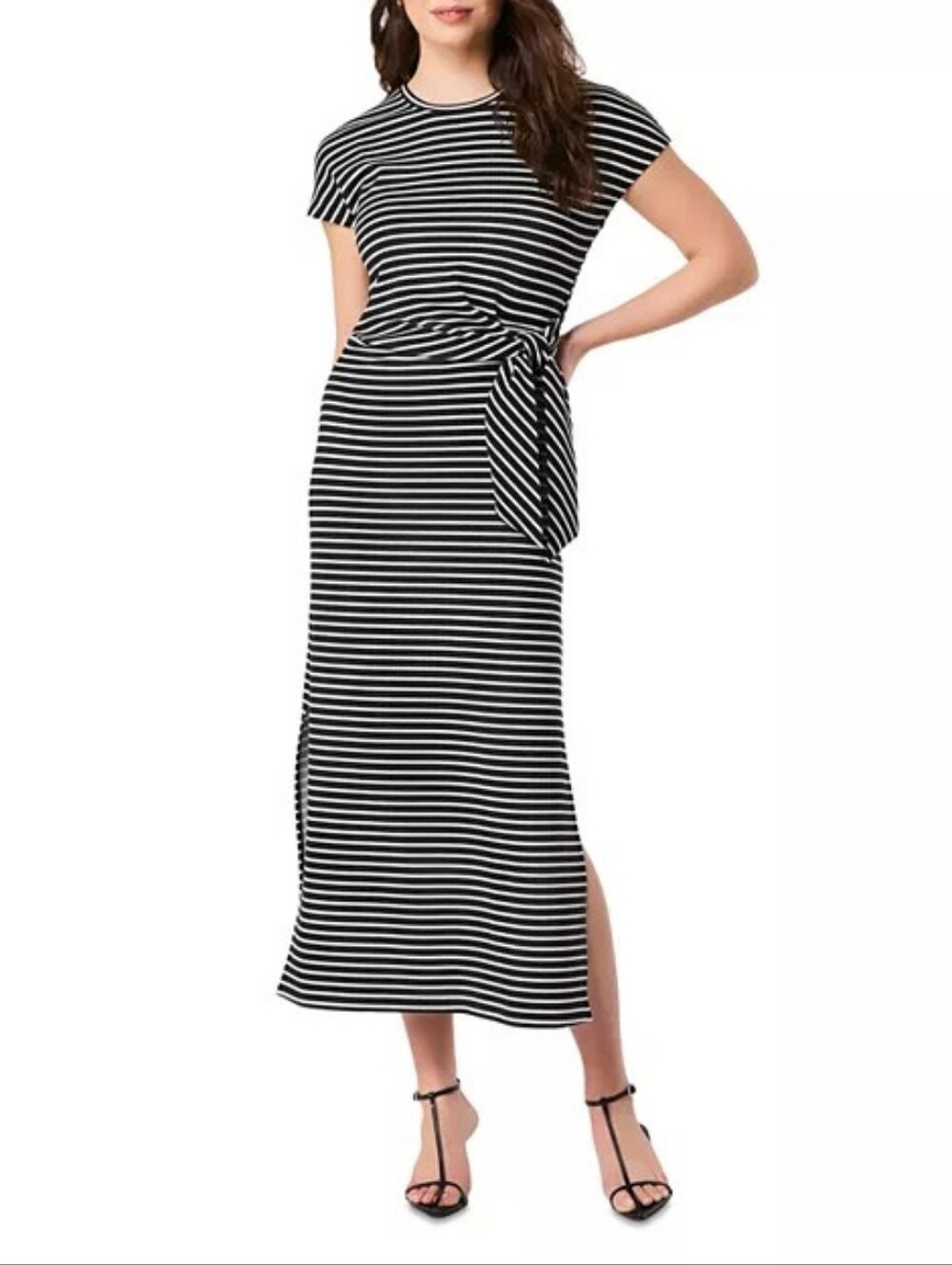 SPANX Air Essentials Tie Waist Maxi Dress Size XL
